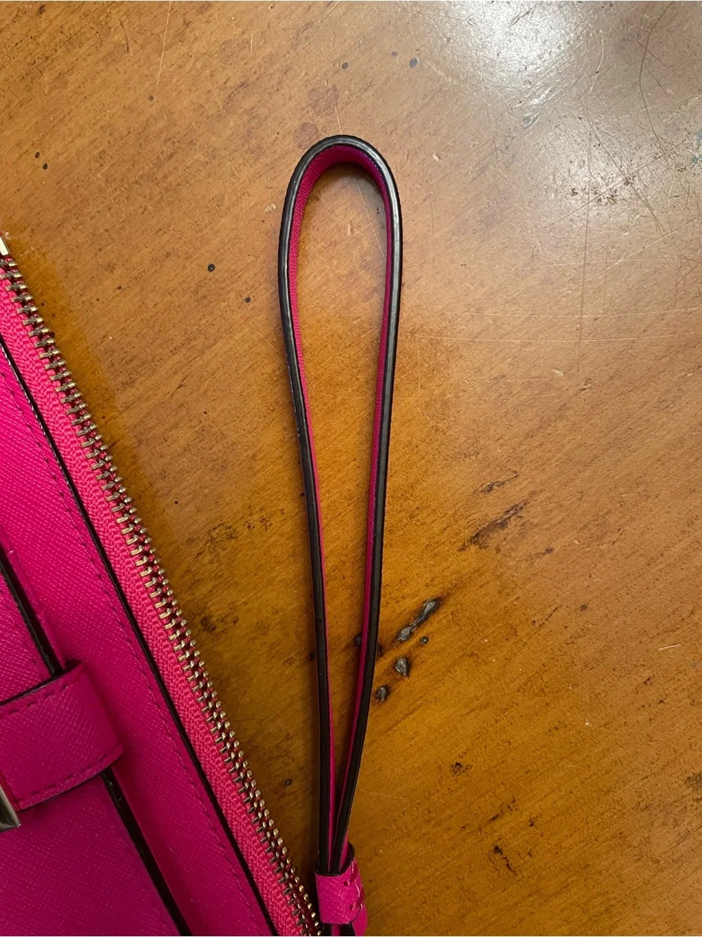 Kate Spade Hot Pink Wristlet Clutch - Structured Women’s Bag-NWOT